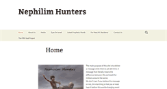 Desktop Screenshot of nephilim-hunters.com