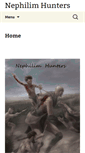 Mobile Screenshot of nephilim-hunters.com