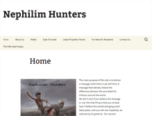 Tablet Screenshot of nephilim-hunters.com